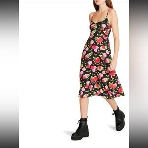 Luv Betsey by Betsey Johnson Women's Cupped Midi Dress